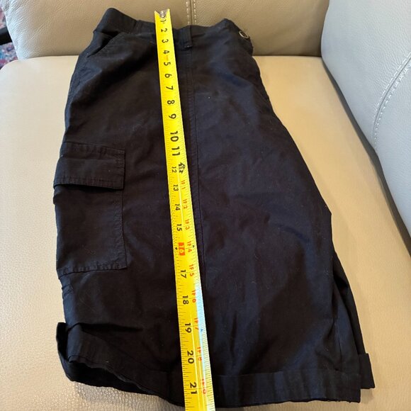 CHICO’S – Women’s Black Fitigue Comfort Waist Shorts, Black, Size 3 (16/18-XL) - Picture 9 of 11